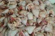 ضبط و معدوم سازی مقدار هفتصد کیلوگرم مرغ قطعه بندی فاسد در شهرستان ملایر